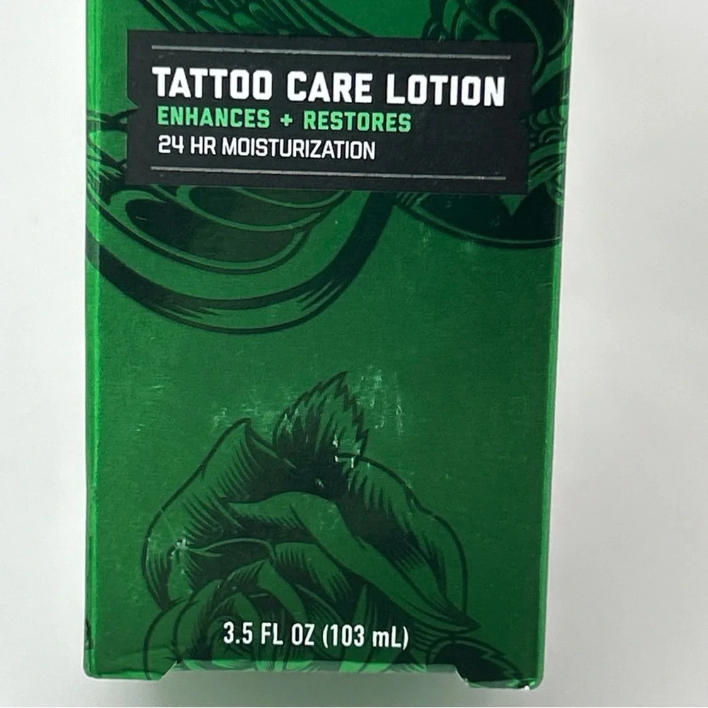 2 BRUT Tattoo Care Lotion,‎ Enhances + Restores, 24 HR Moisturization